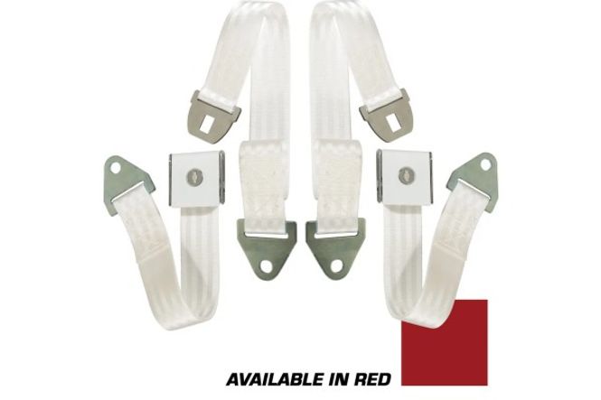 Hovedbilde 1964 CORVETTE SEAT BELTS. LIFT LATCH - RED 37474