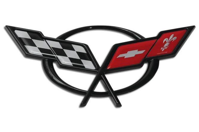 Hovedbilde 1997-2004 Corvette Emblem Front   ORGINAL GM