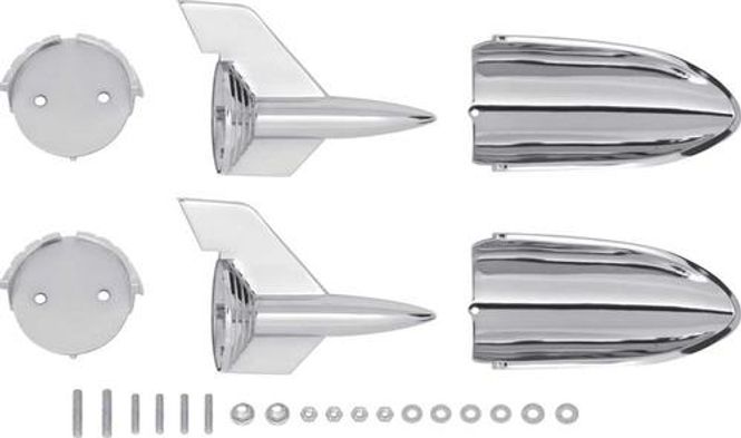 Hovedbilde 1957 Chevrolet Hood Rockets Set