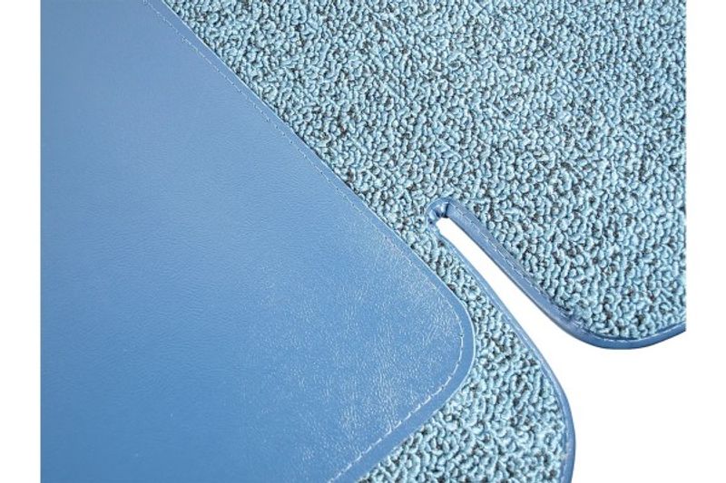 1961 CORVETTE CARPET. BLUE TUXEDO