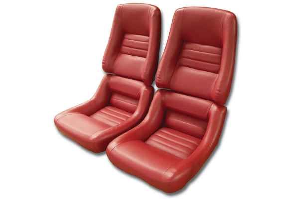 Hovedbilde 1978-1982 Corvette Leather/Vinyl Montert på skum ...