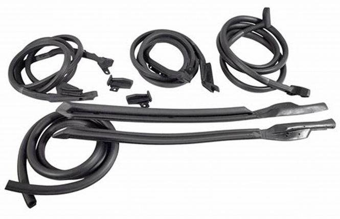 Hovedbilde 1969-1972 Corvette  Convertible Body Weatherstrip ...